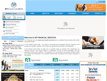 Tablet Screenshot of mymutualfundsindia.com